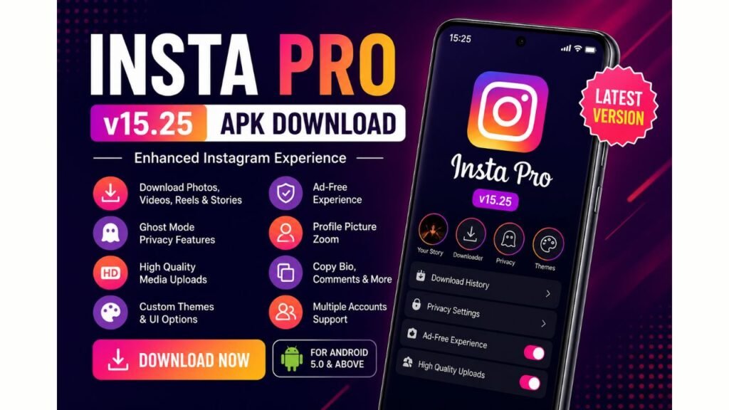 insta pro, insta pro latest version, instapro apk, insta pro update,