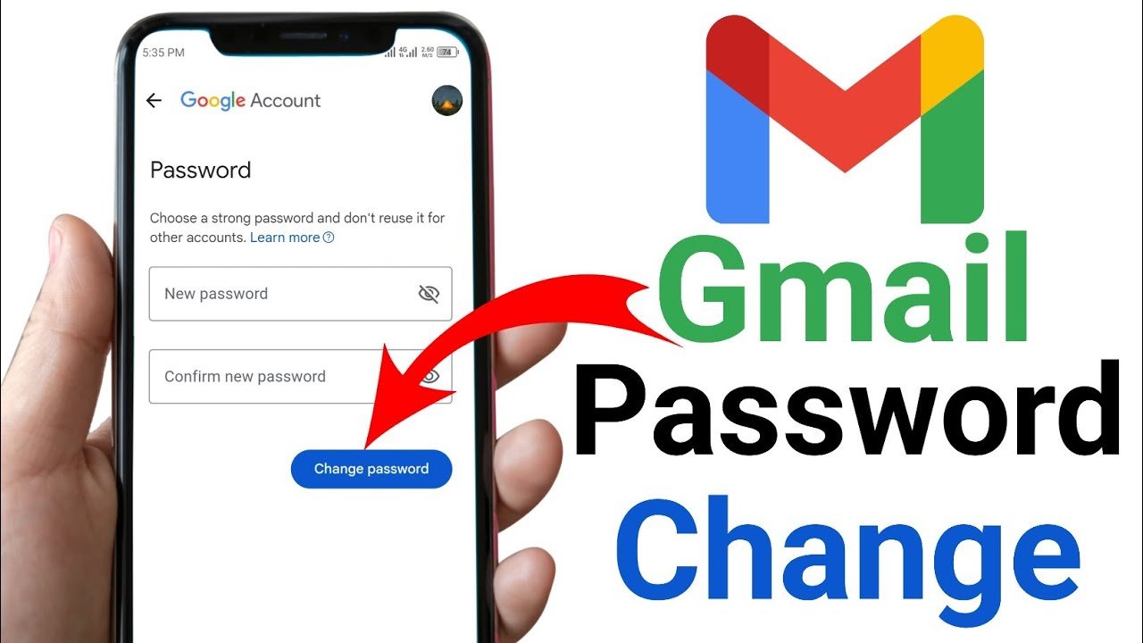 gmail ka password kaise change kare